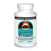 Таблетки Source Naturals Vitamin E 400 IU D-Alpha Tocopherol - 100 tabs 2023-10-6156