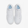 Кросівки Nike GS Air Jordan 1 Low White Ice Blue Glitter Swoosh FQ9112-100