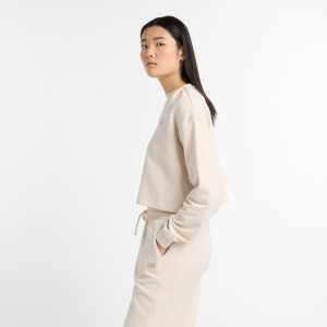 Кофта жіночий New Balance Coastal Fleece Beige WT51514LIN L WT51514LIN