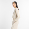 Кофта жіночий New Balance Coastal Fleece Beige WT51514LIN L WT51514LIN