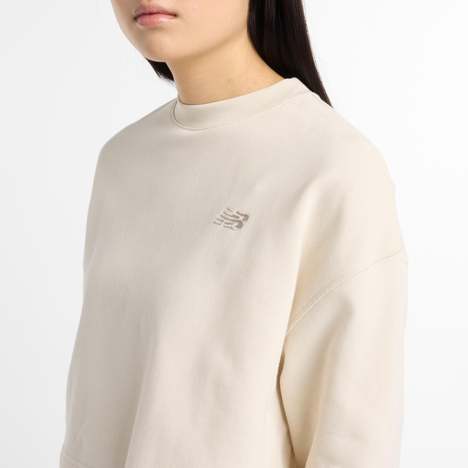 Кофта жіночий New Balance Coastal Fleece Beige WT51514LIN L WT51514LIN