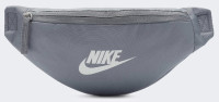 Сумка на пояс Nike NK HERITAGE S WAISTPACK 1L сірий Уні 28x8x13 см DB0488-084