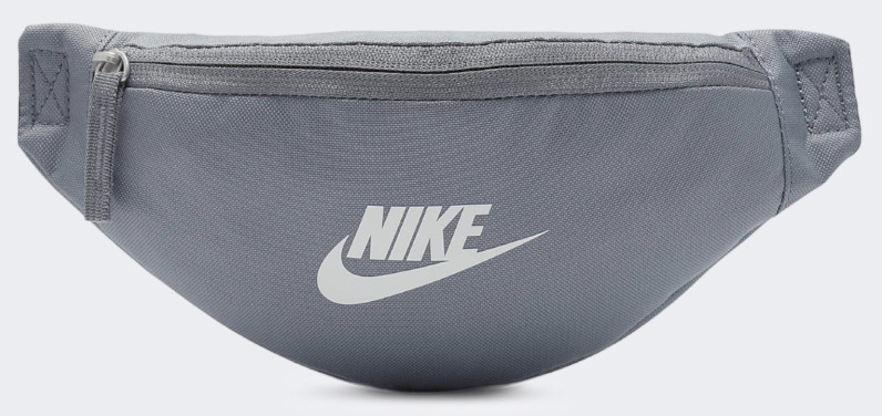 Сумка на пояс Nike NK HERITAGE S WAISTPACK 1L сірий Уні 28x8x13 см DB0488-084