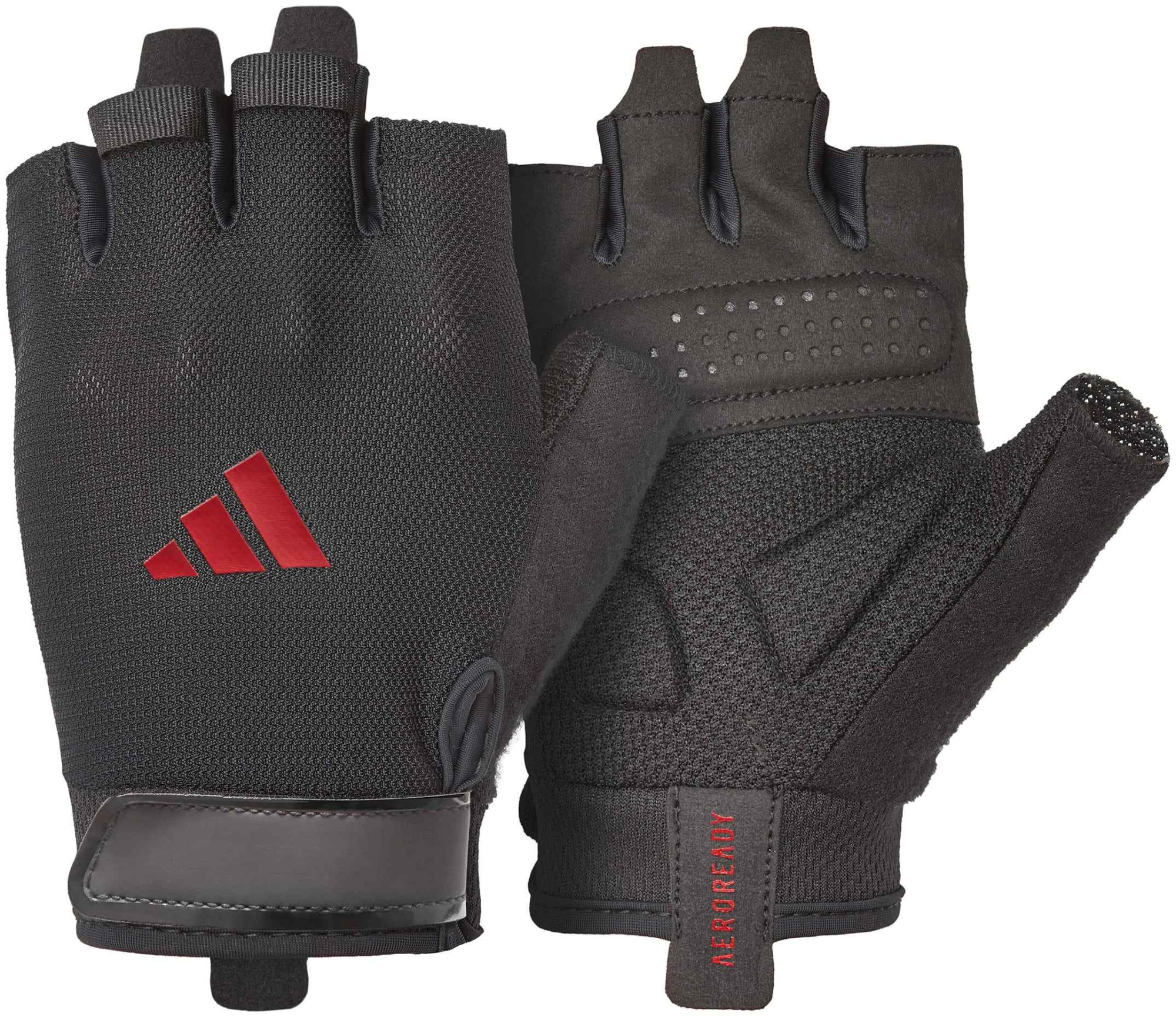 Рукавиці для тренінгу Adidas Essential Training Gloves чорний, червоний Уні S ADGB-15001RD