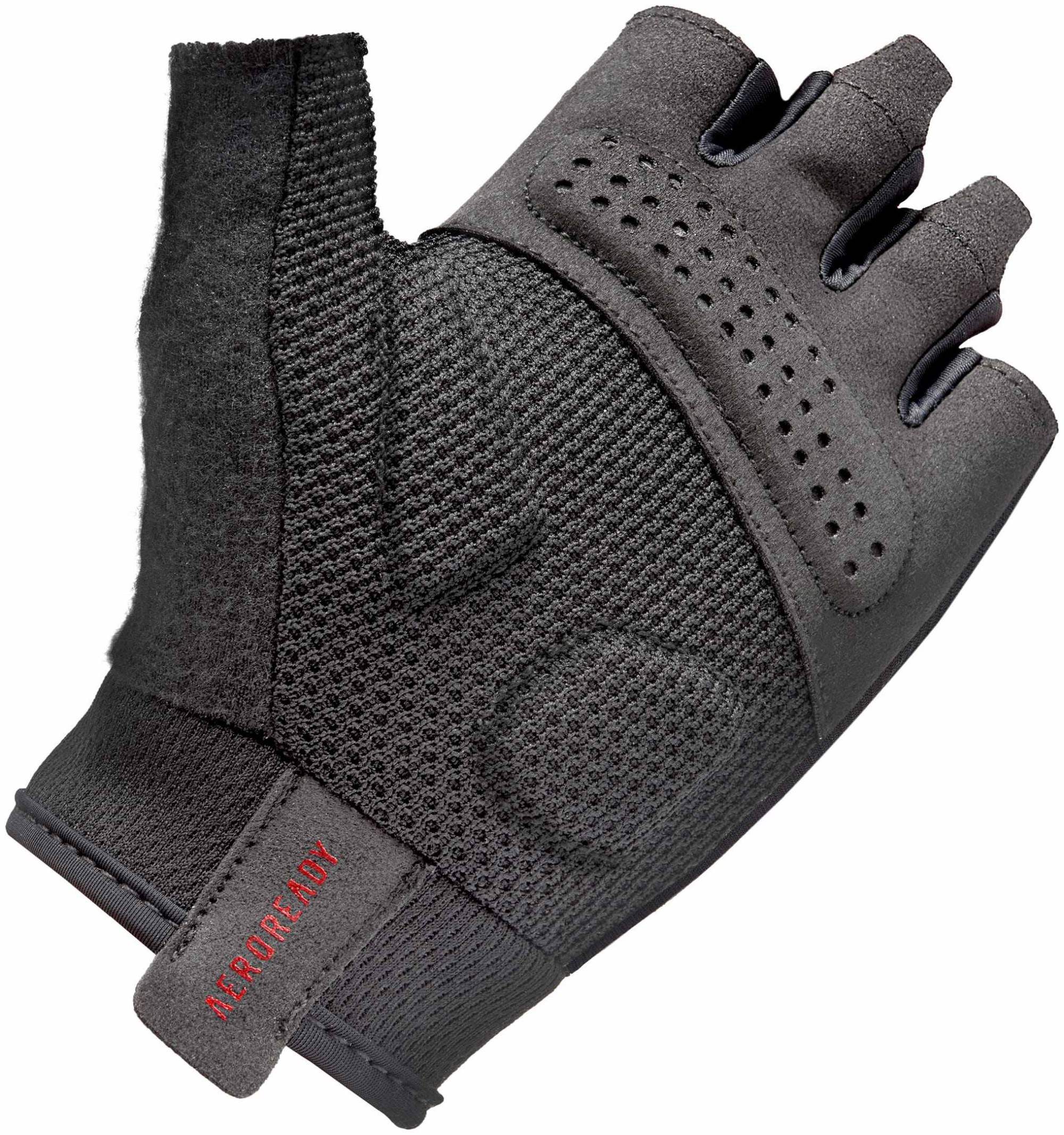 Рукавиці для тренінгу Adidas Essential Training Gloves чорний, червоний Уні S ADGB-15001RD