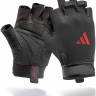 Рукавиці для тренінгу Adidas Essential Training Gloves чорний, червоний Уні S ADGB-15001RD