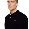 Поло basic polo with contrast 1027713XX1029999 Tom Tailor M Чорний 1027713XX1029999
