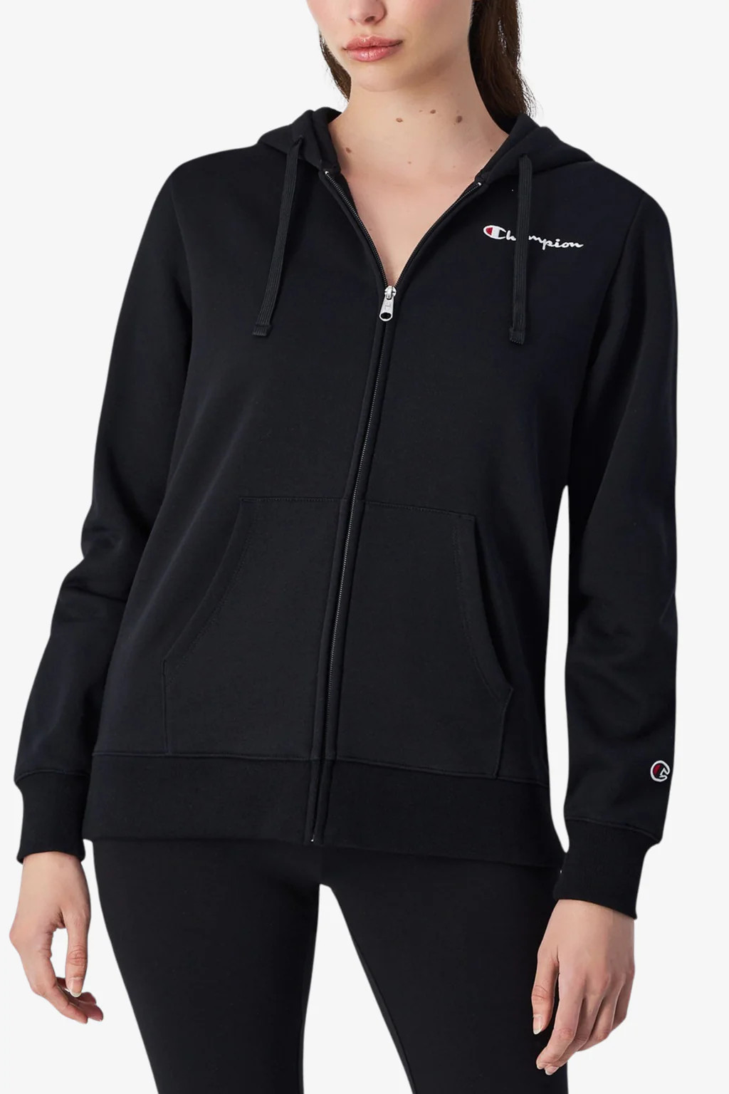 Світшот FULL ZIP HOODIE SWEATSHIRT 117677-KK001 Champion L Чорний 117677-KK001