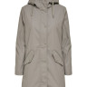Куртка ONLSALLY RAINCOAT CC OTW 15206116-Brushed Nickel-Detail:WHITE TEDDY ONLY M Сірий 15206116-BRUSHED NICKEL-D