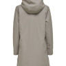Куртка ONLSALLY RAINCOAT CC OTW 15206116-Brushed Nickel-Detail:WHITE TEDDY ONLY M Сірий 15206116-BRUSHED NICKEL-D