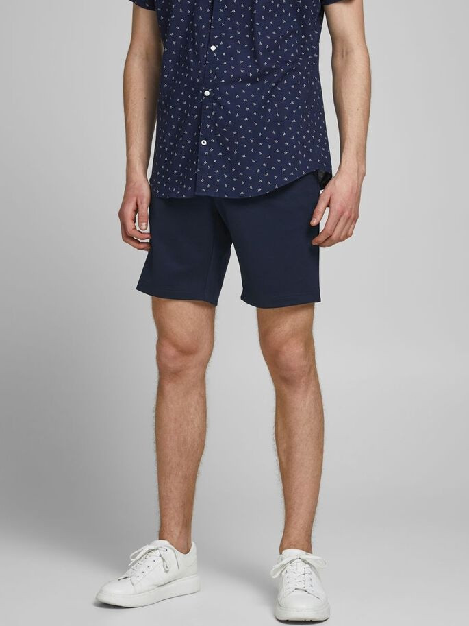 Шорти JJIPHIL CHINO SHORTS NOR SN 12175152 Navy Blazer Jack&Jones L Темно-синій 12175152NavyBlazer