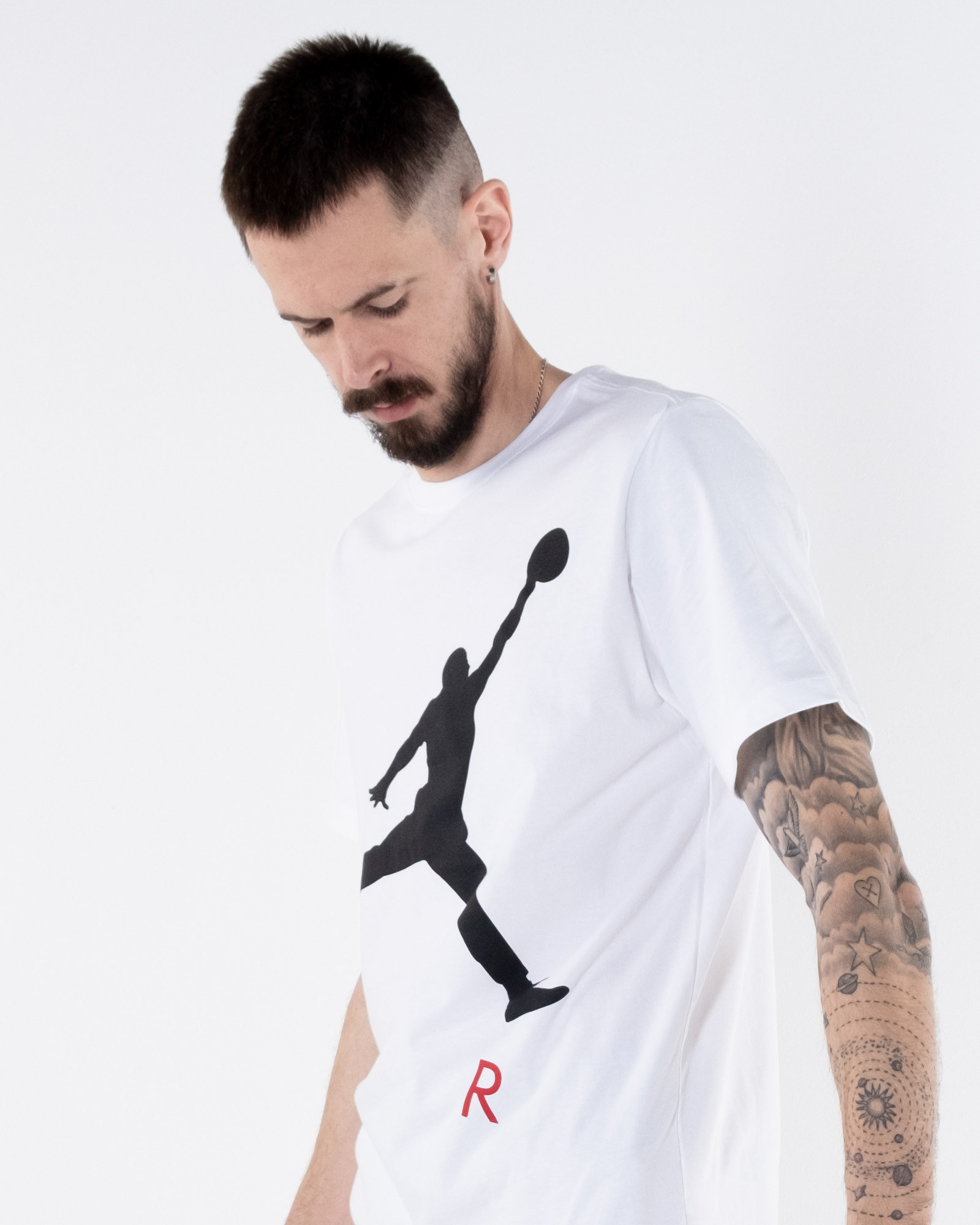Футболка Nike M J JUMPMAN AIR HBR SS CREW CV3425-101