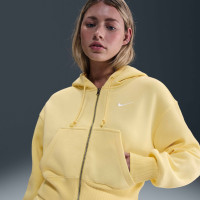 Толстовка жіноча Nike W Phnx Flc Crop Yellow HV2426-722