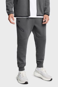 Штани спортивні UA Unstoppable Flc Jgr EU 1389353-025 Under Armour L Сірий 1389353-025