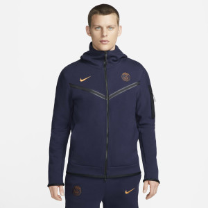 Толстовка чоловіча Nike Paris Saint-Germain 23/24 Nsw Tech Fleece Hoodie Fzwr Blue DV4827-498