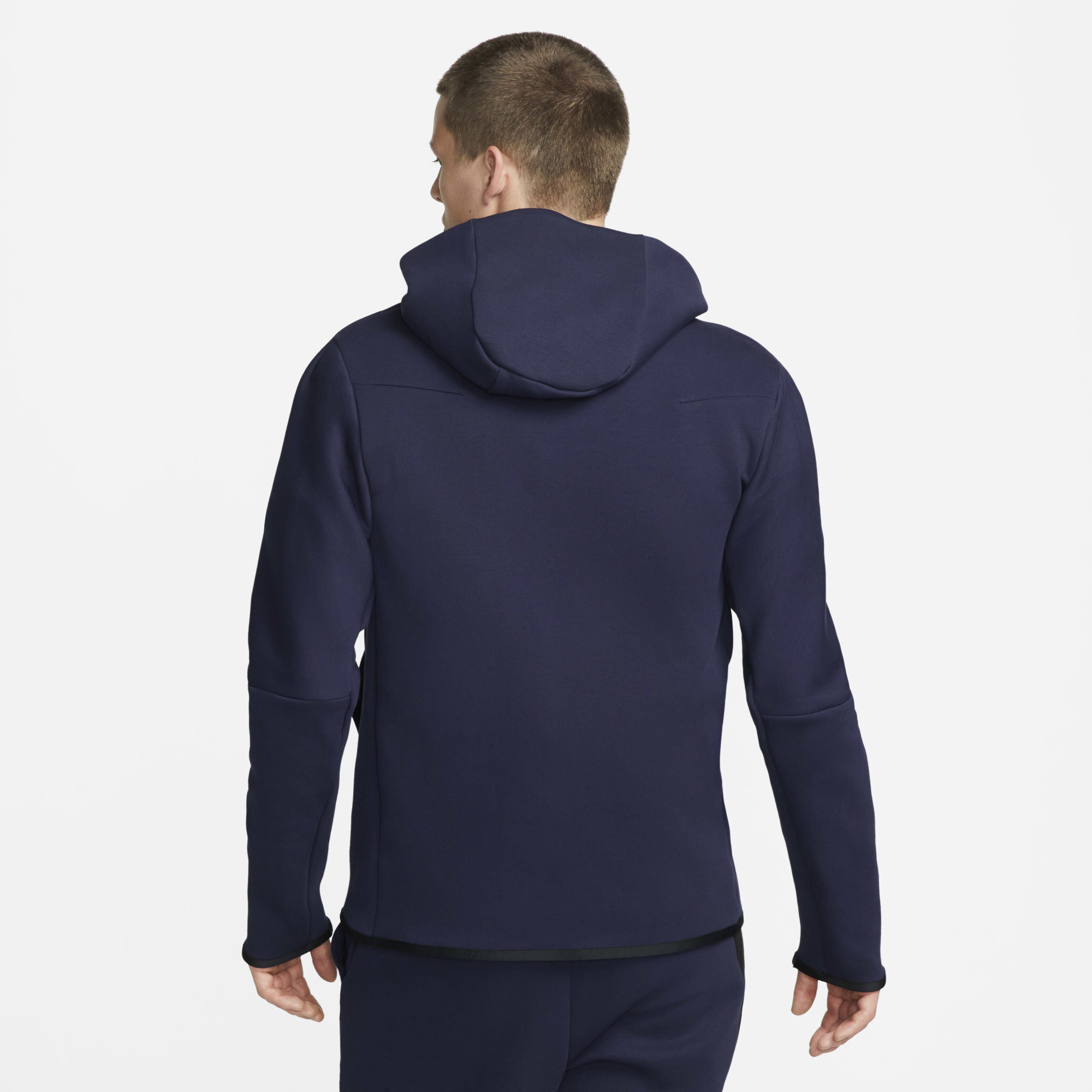 Толстовка чоловіча Nike Paris Saint-Germain 23/24 Nsw Tech Fleece Hoodie Fzwr Blue DV4827-498
