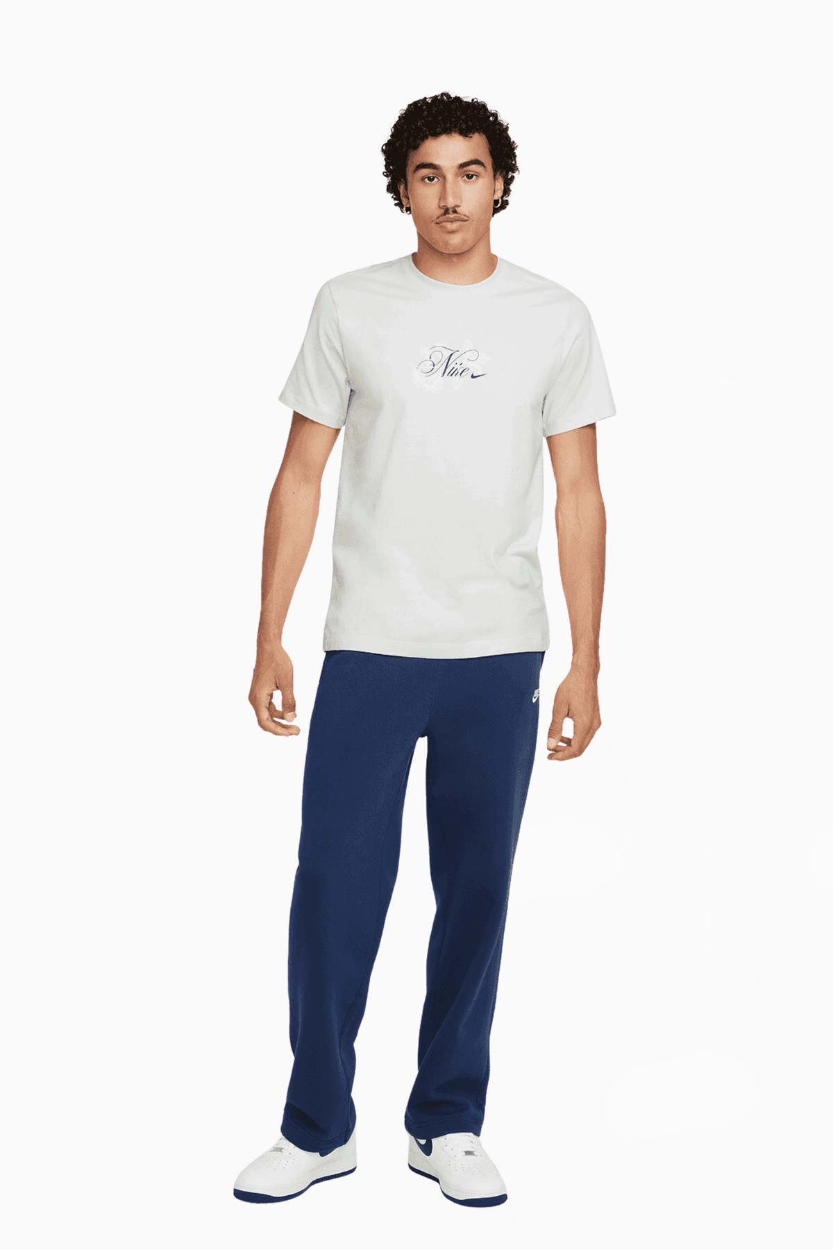 Футболка чоловіча Nike Nsw Ss Crew Grey HQ2434-025