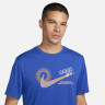 Футболка чоловіча Nike Df Tee Rlgd Iykyk Blue FQ3896-480