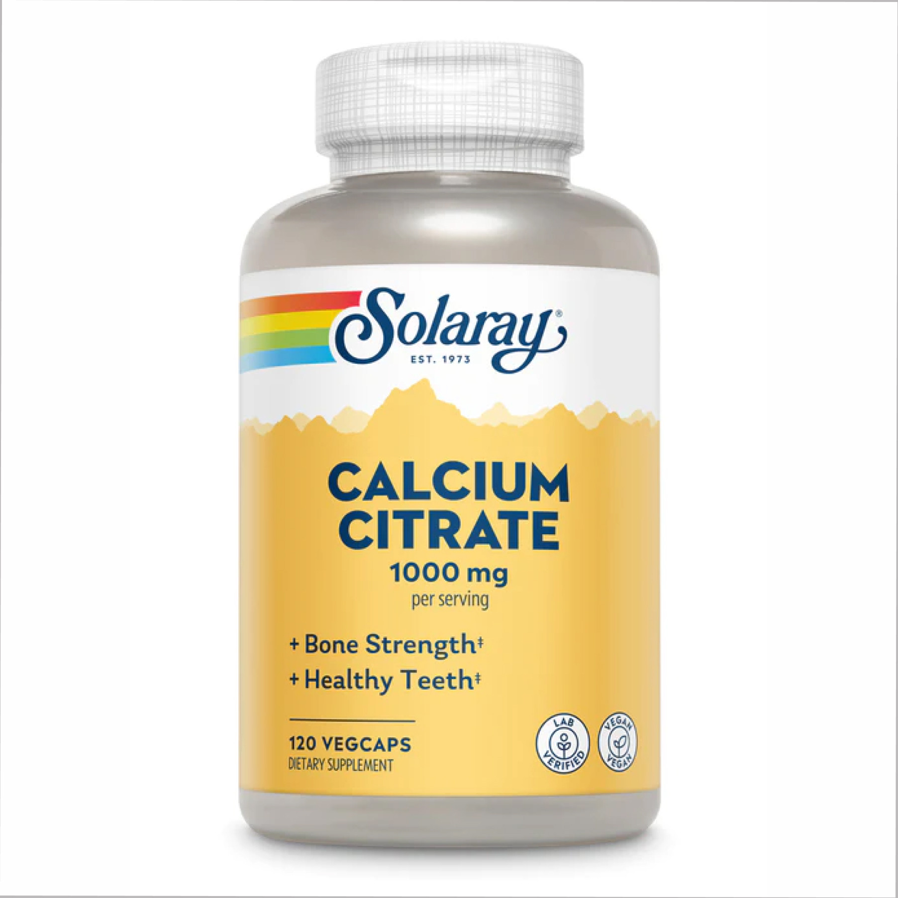 Капсули Calcium Citrate 1000mg - 120 vcaps 2022-10-1023