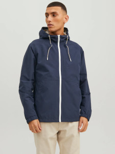 Вітровка JORLUKE JACKET SN 12184996-Navy Blazer-Detail:PRINT Jack&Jones M Темно-синій 12184996-NAVY BLAZER-DETA