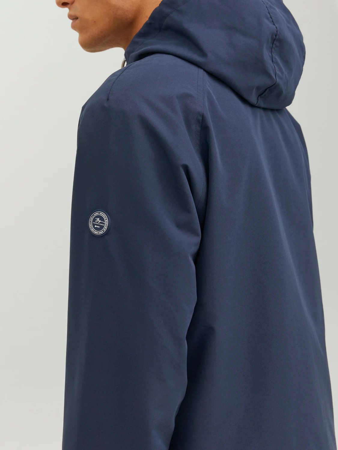 Вітровка JORLUKE JACKET SN 12184996-Navy Blazer-Detail:PRINT Jack&Jones M Темно-синій 12184996-Navy Blazer-Deta