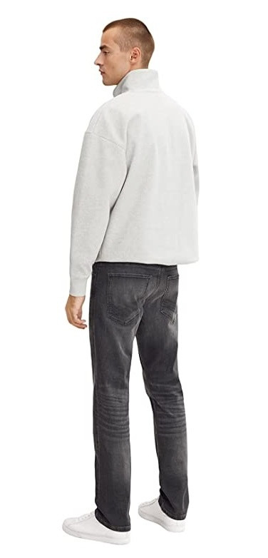 Джинси Marvin straight 1032779-10233 Tom Tailor 28/32 Темно-сірий 1032779-10233