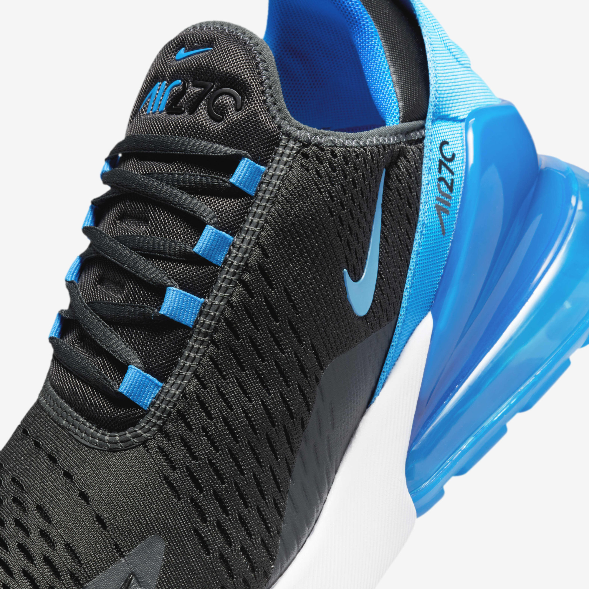 Кросівки чоловічі Nike Air Max 270 Black/Blue AH8050-028