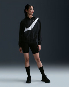 Кофта W NSW CLSSC WVN UV FZ LOGO JKT HM8971-010 Nike L Чорний HM8971-010