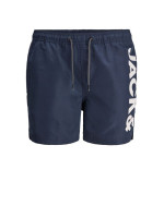 Шорти для плавання JJIBALI JJSWIMSHORTS AKM LOGO STS 12183806 Navy Blazer Jack&Jones S Темно-синій 12183806NAVYBLAZER