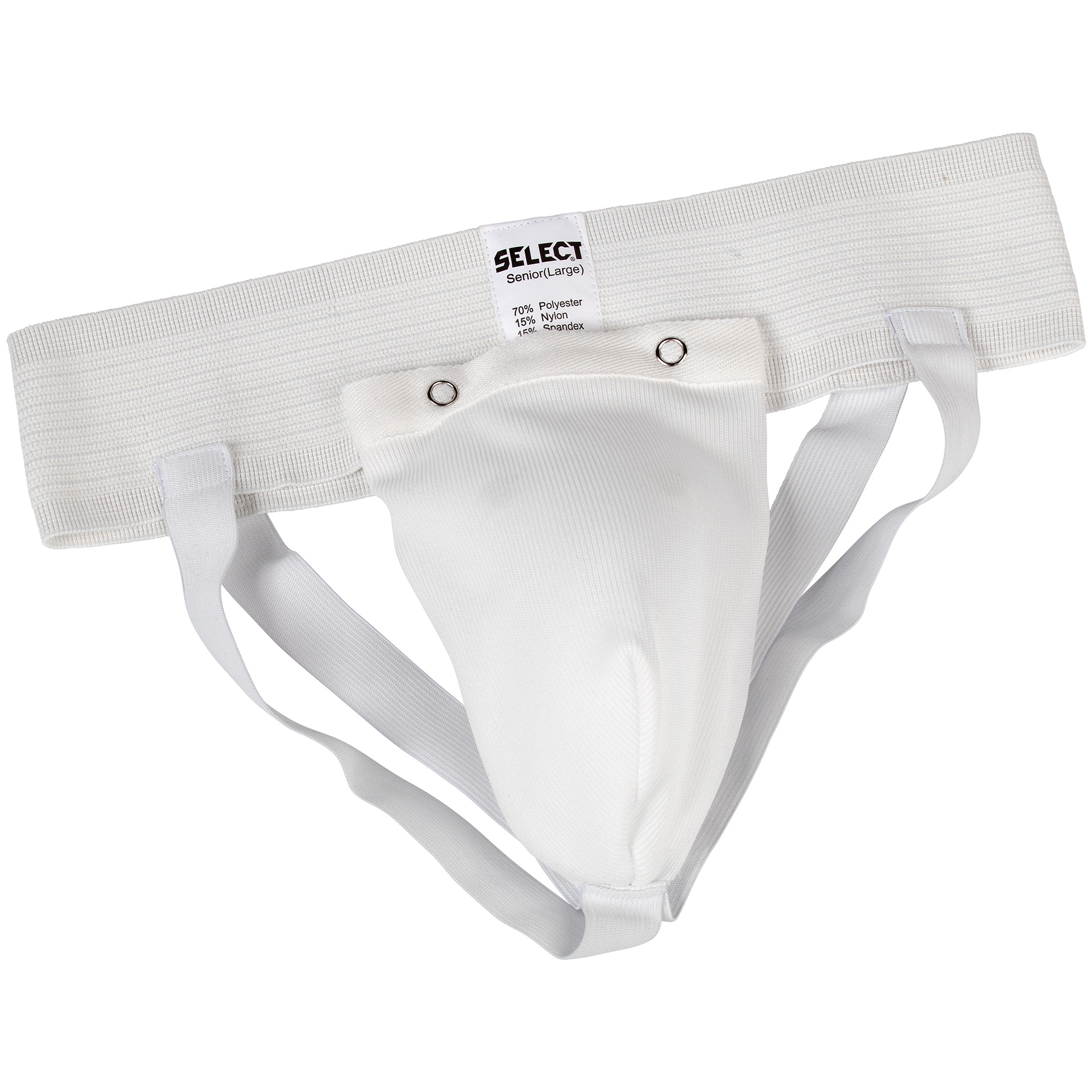 Бандаж паховий SELECT Jockstrap (001) білий, Senior (large) 695810