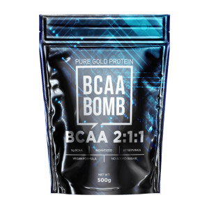 Порошок BCAA Bomb 2-1-1 - 500g Fruit Punch 2022-09-0582