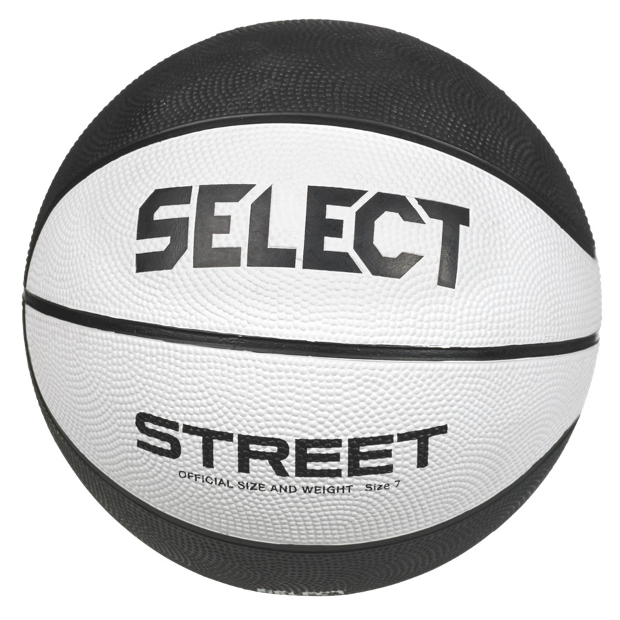 М'яч баскетбольний Select BASKETBALL STREET v23 біло-чорний Уні 5 205570-126