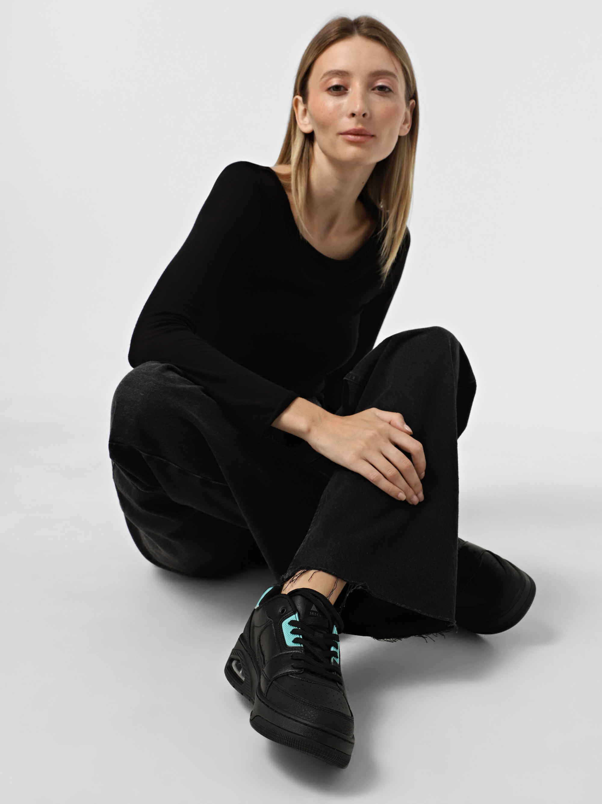 Кеди низькі Skechers жін. 177710 BKTQ 177710-BKTQ