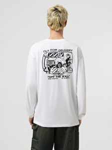 Лонгслів Vans NEXT STOP LS VN000M41WHT1