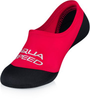 Шкарпетки для басейну Aqua Speed NEO SOCKS 7366 червоний, чорний Діт 20-21 177-31