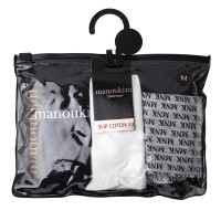 Труси Manoukian SLIPS-X3-FEMME сірий, чорний, білий Жін L 12890190-1