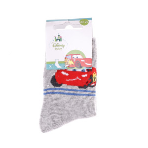 Шкарпетки CARS SOCKS сірий Діт 19-22, арт.43897548-2 43897548-2
