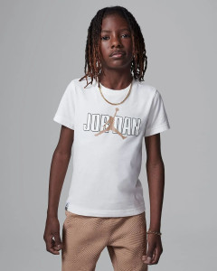 Костюм спортивний дитячий Air Jordan Sneaker School White/Brown 85D722-J34