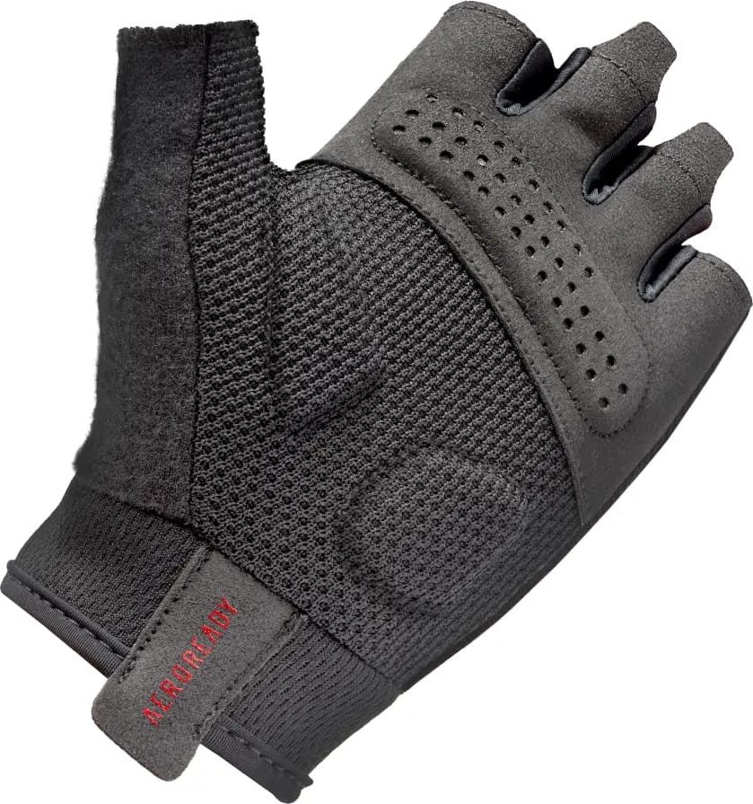 Рукавиці для тренінгу Adidas Essential Training Gloves чорний, червоний Уні XL ADGB-15004RD