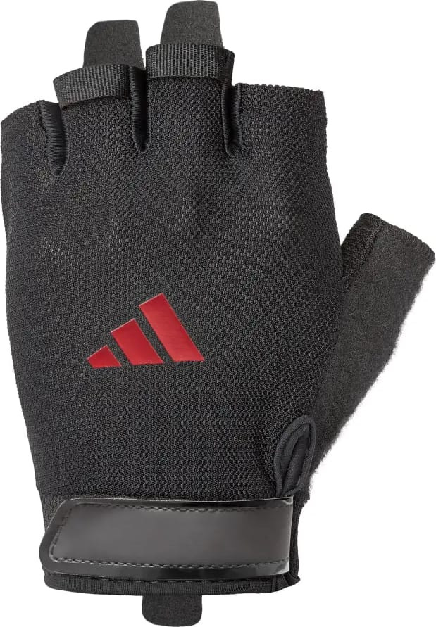 Рукавиці для тренінгу Adidas Essential Training Gloves чорний, червоний Уні XL ADGB-15004RD
