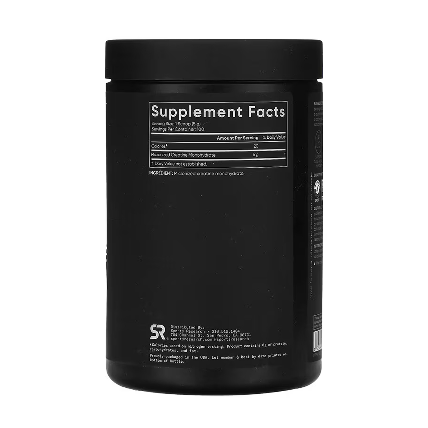 Порошок Sport Research Creatine Monohydrate - 500g 2023-10-6178