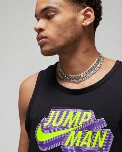 Футболка Nike Air Jordan Jumpman Graphic Tank Top Black DM1450-010