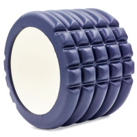 Ролер масажний циліндр (ролик мфр) 10см Grid Roller Mini Zelart FI-5716-BK, Цвет Чёрный, Размер (Евр FI-5716-BK
