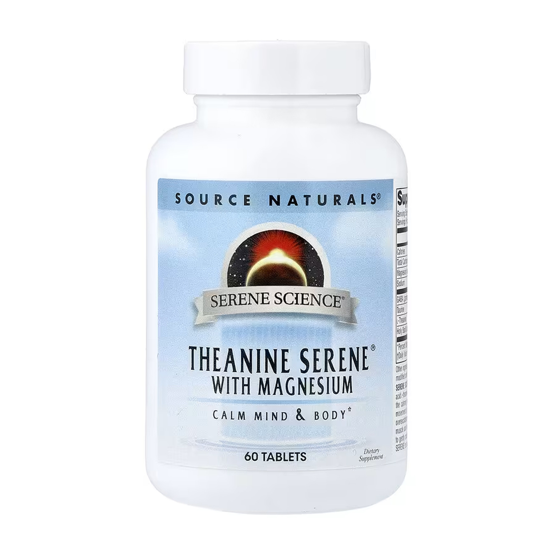Таблетки Source Naturals Serene Science® Theanine Serene® - 60 tabs 2023-10-6147