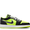 Кросівки Jordan 1 Low SE Black Cat Volt (GS) DX6666-701