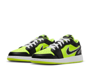 Кросівки Jordan 1 Low SE Black Cat Volt (GS) DX6666-701