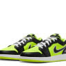 Кросівки Jordan 1 Low SE Black Cat Volt (GS) DX6666-701