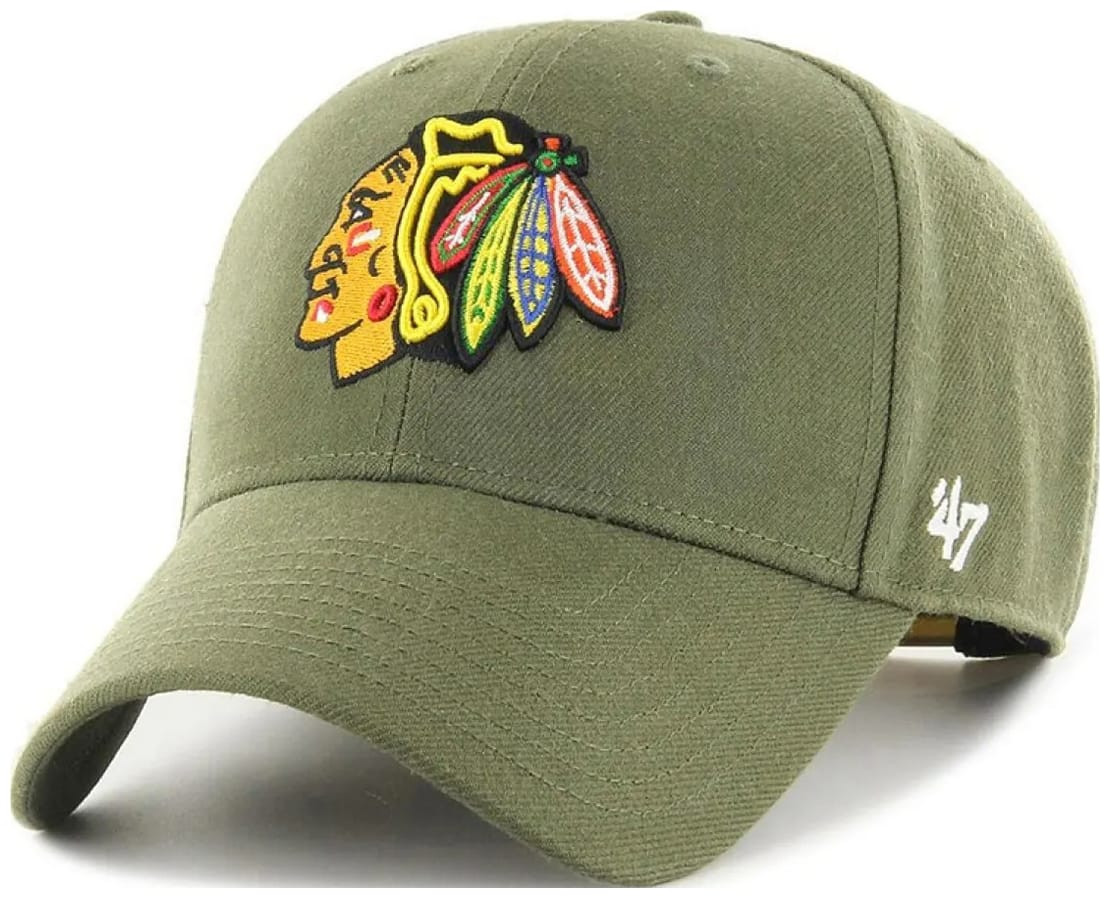 Бейсболка 47 Brand CHICAGO BLACKHAWKS MVPSP04WBP-SWB