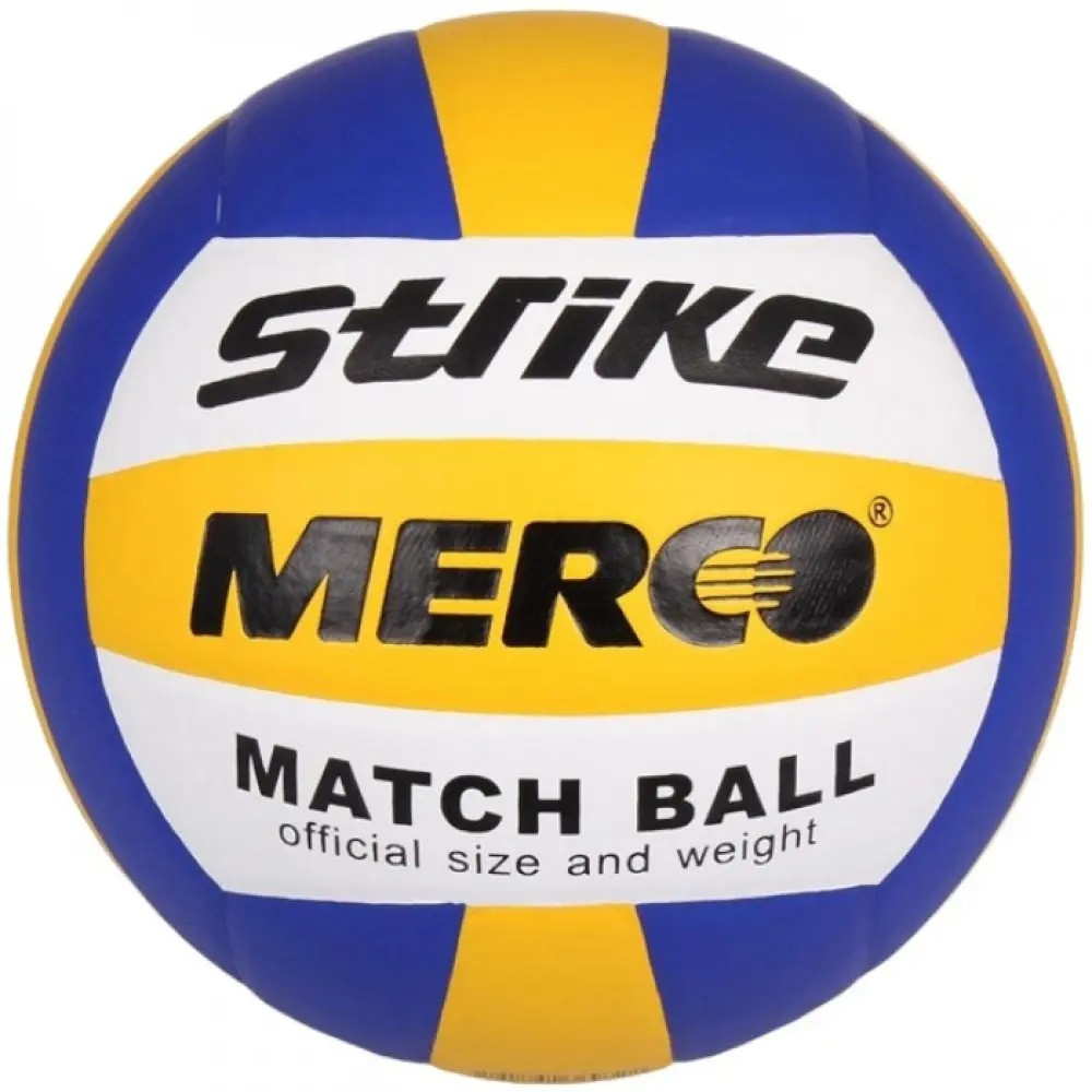 М'яч волейбольний Merco Strike ID36932, Цвет Синий, Размер (Европа) - 5 ID36932