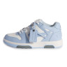 Кросівки Off-White Out Of Office Low-Top calf leather Sneakers Light blue White OMIA189C99LEA0044001